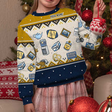 Load image into Gallery viewer, Personalized Christmas Sweater Unique Gift for Boss Custom Name
