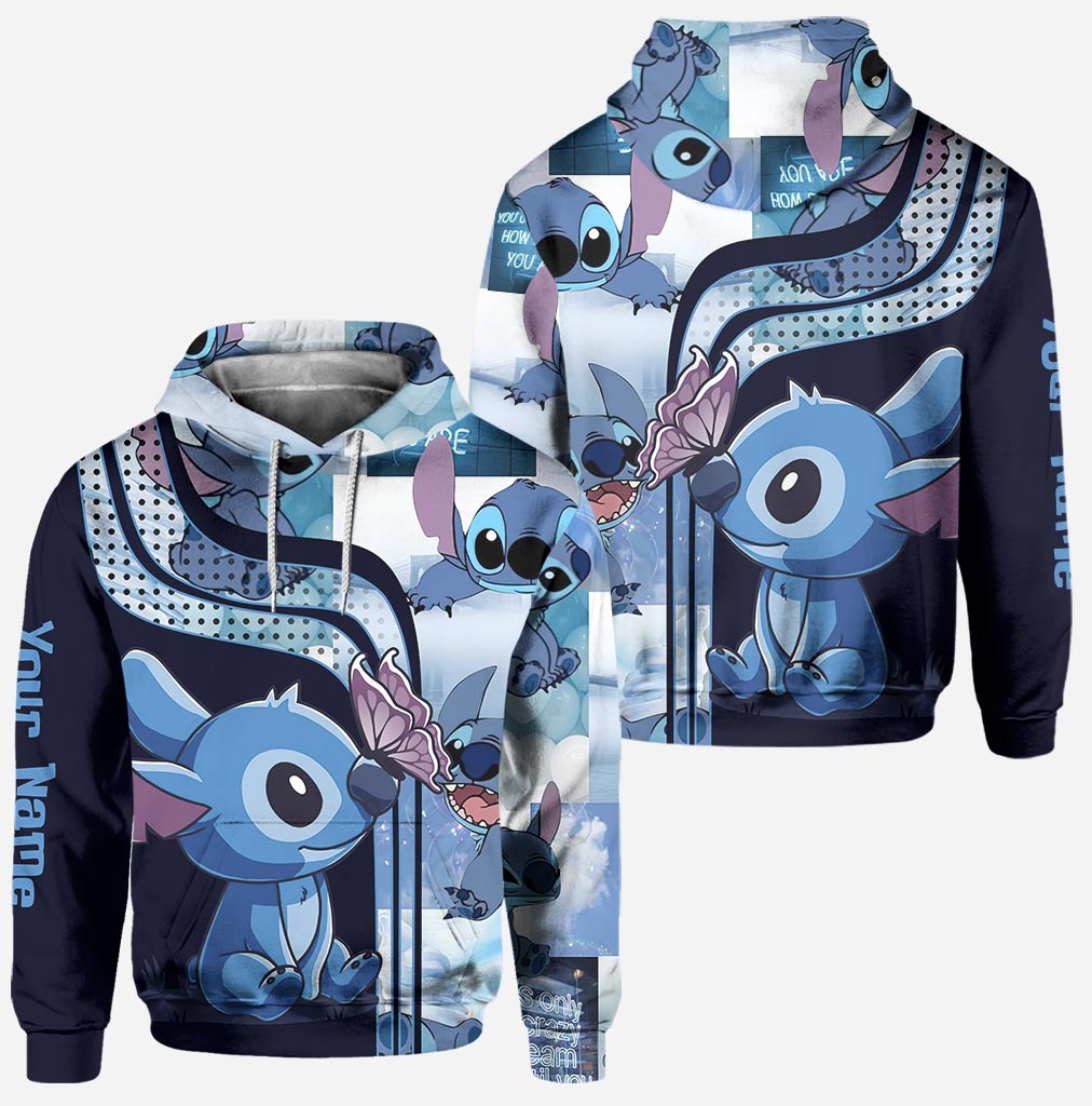 Personalized Ohana Hoodie and Leggings Set for Women - Custom Name Gift