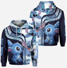 Load image into Gallery viewer, Personalized Ohana Hoodie and Leggings Set for Women - Custom Name Gift
