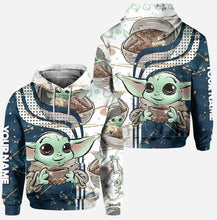 Load image into Gallery viewer, Personalized The Force Hoodie &amp; Leggings Set Custom Name Gift for Kids
