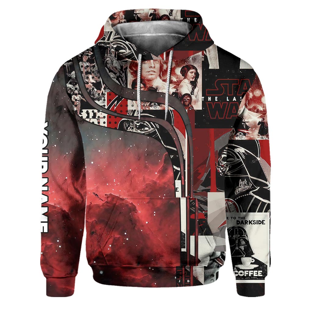 Personalized Dark Side Hoodie & Sweatpants Custom Name Gift