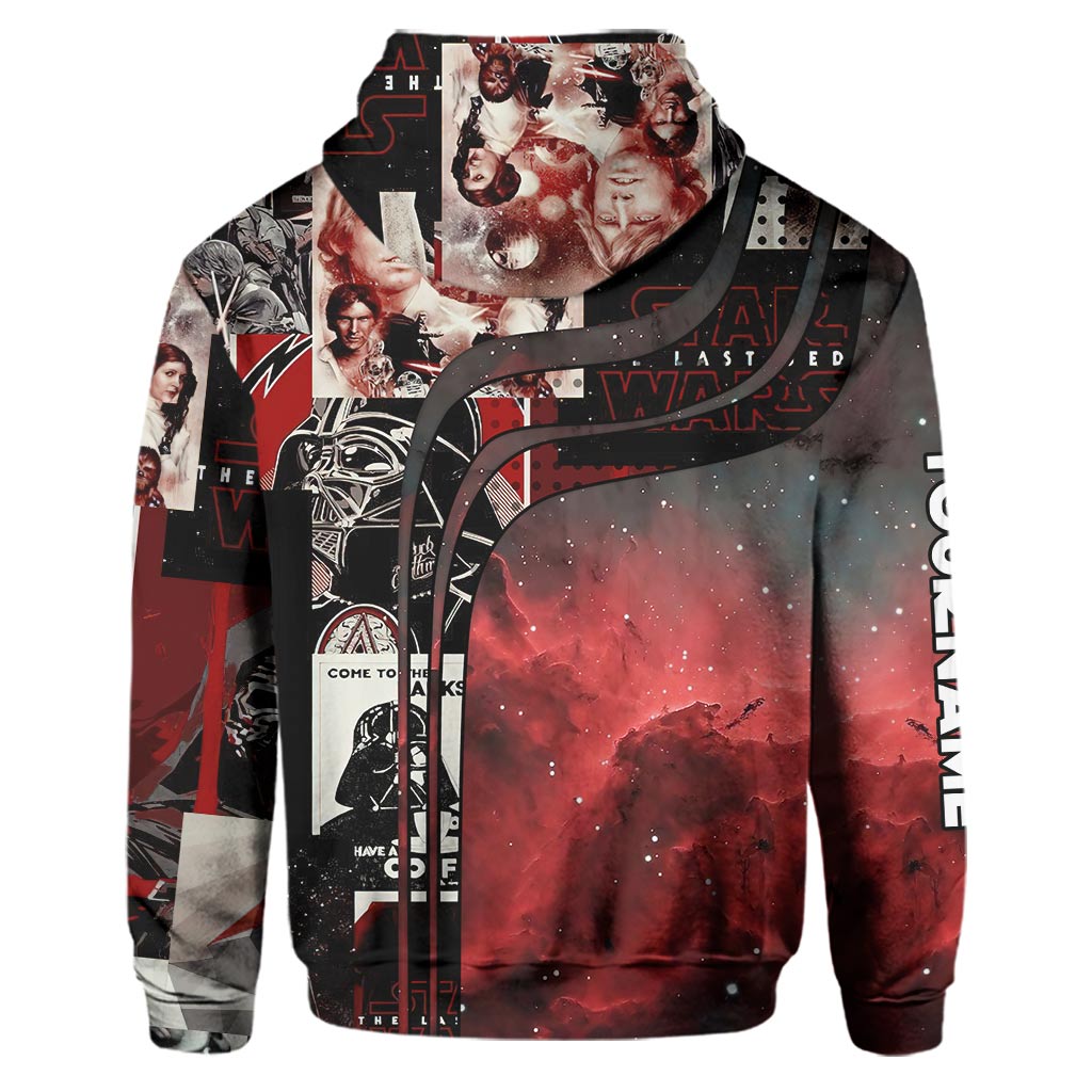 Personalized Dark Side Hoodie & Sweatpants Custom Name Gift