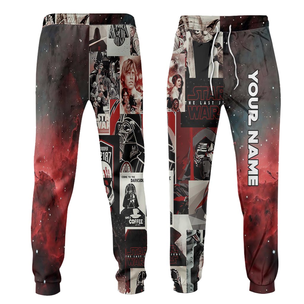 Personalized Dark Side Hoodie & Sweatpants Custom Name Gift