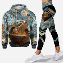Load image into Gallery viewer, Personalized Starry Night Hoodie &amp; Leggings Set for Kids
