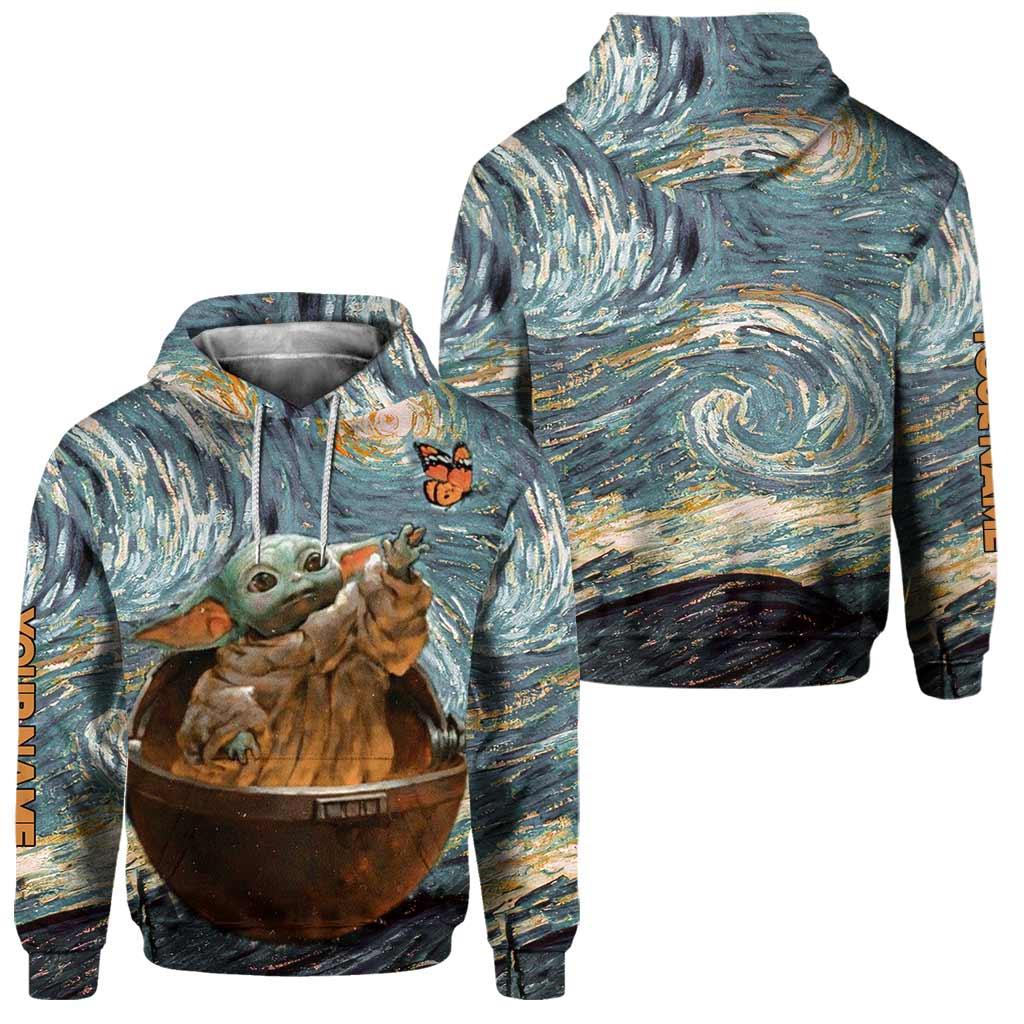 Personalized Starry Night The Force Hoodie & Sweatpants Set