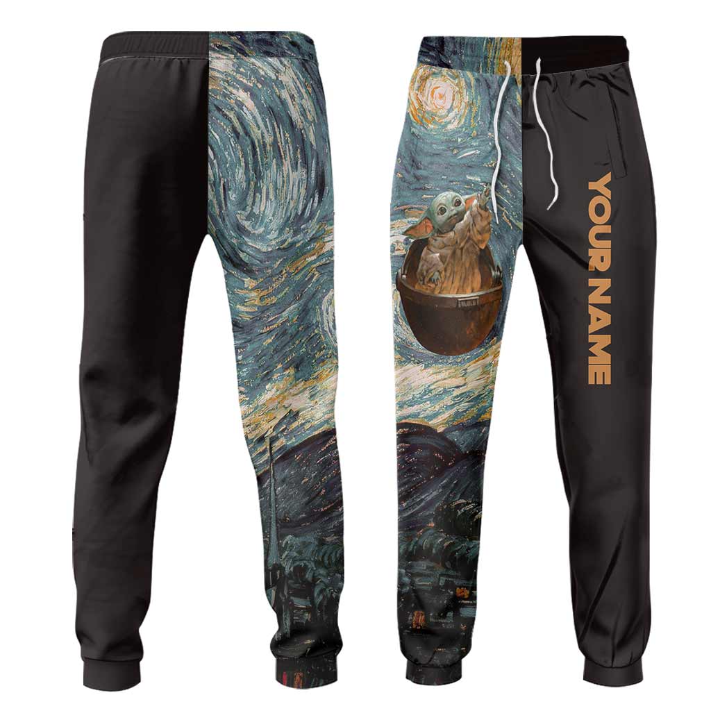 Personalized Starry Night The Force Hoodie & Sweatpants Set