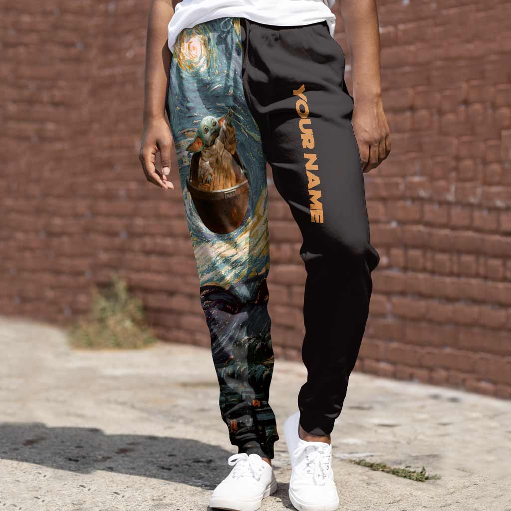 Personalized Starry Night The Force Hoodie & Sweatpants Set
