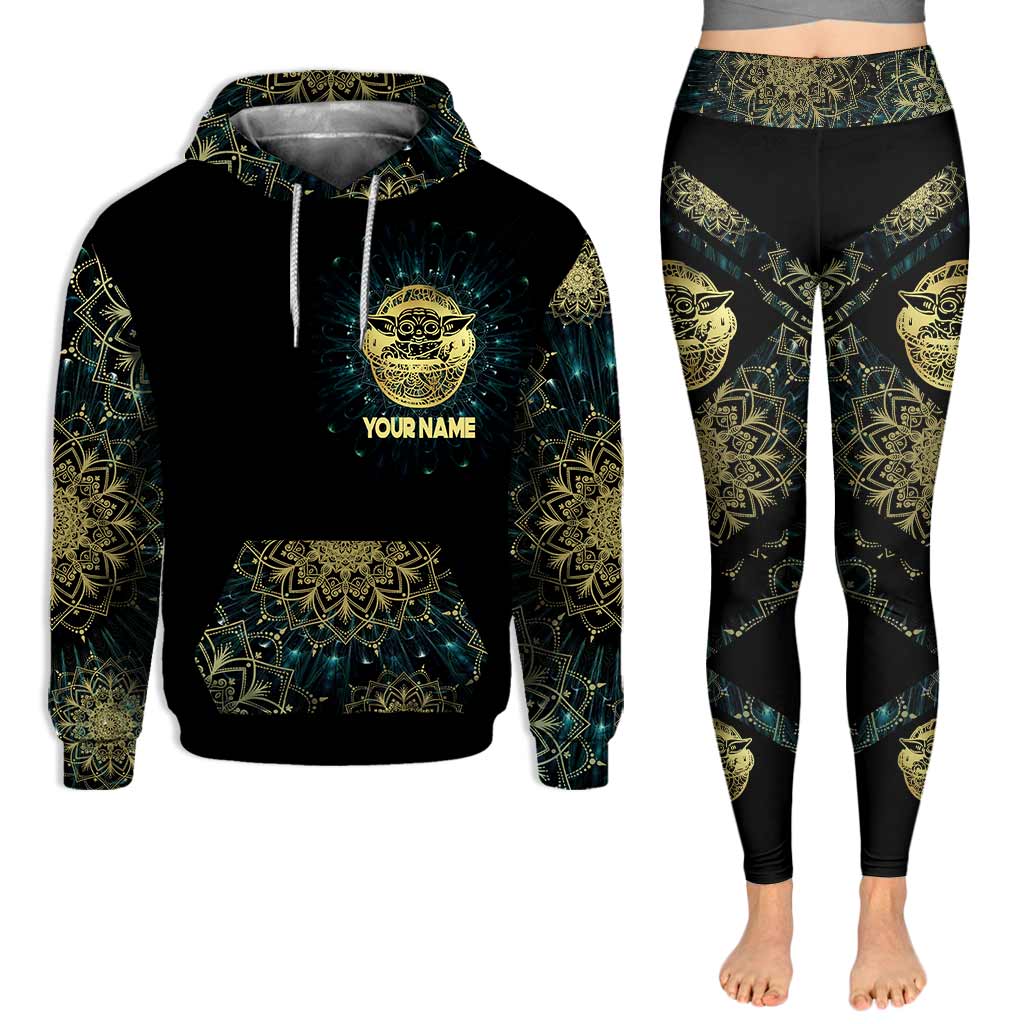 Personalized Hoodie and Leggings Set Custom Name Gift for Kids