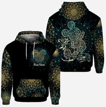 Load image into Gallery viewer, Personalized Mandala Mouse Ears Hoodie &amp; Leggings Set for Birthday/Christmas
