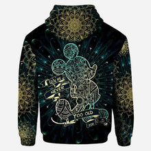 Load image into Gallery viewer, Personalized Mandala Mouse Ears Hoodie &amp; Leggings Set for Birthday/Christmas

