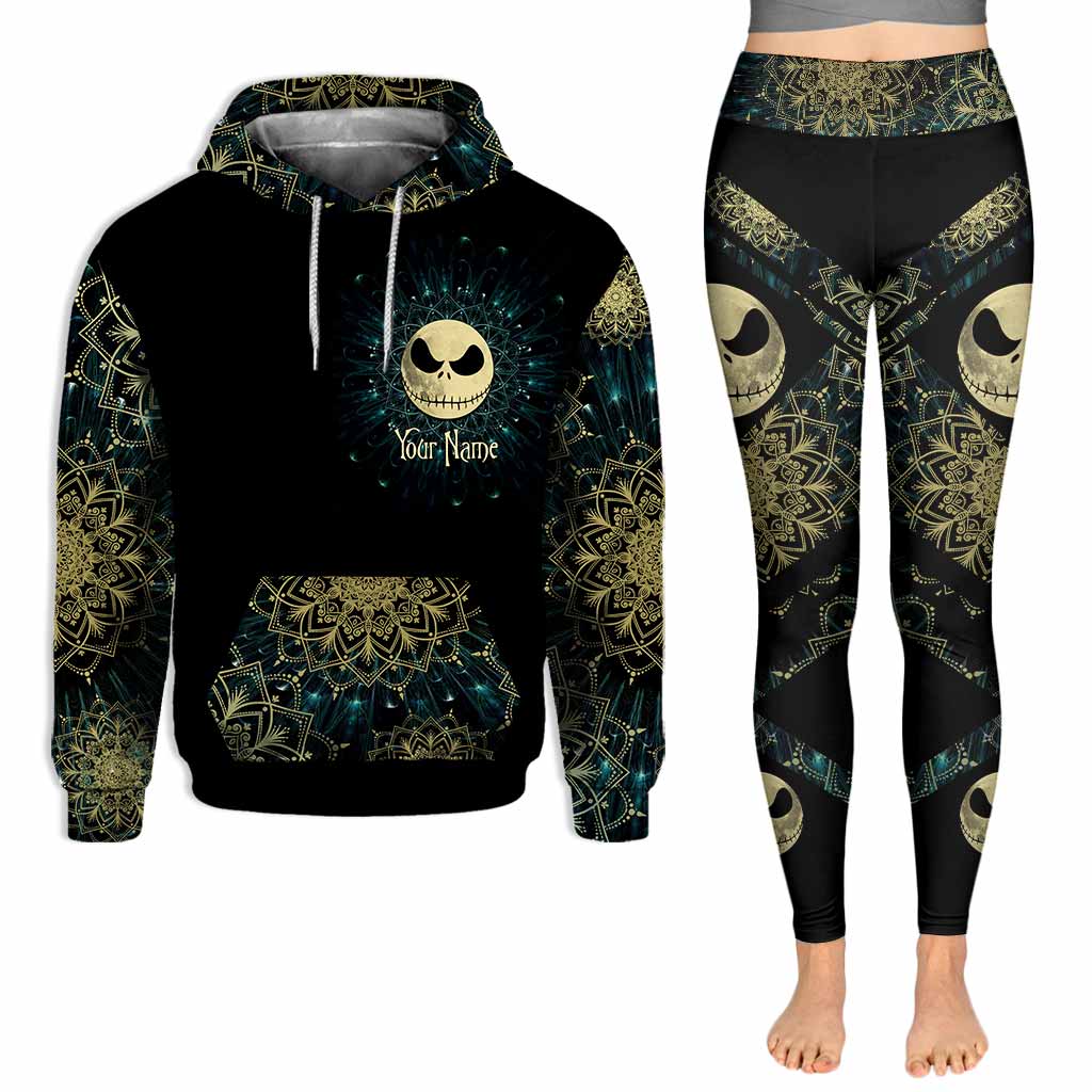 Personalized Nightmare Hoodie and Leggings Set for Halloween Gift