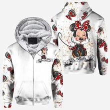 Load image into Gallery viewer, Personalized Mouse Ears Hoodie &amp; T-Shirt Set for Couples - Unique Gift Idea
