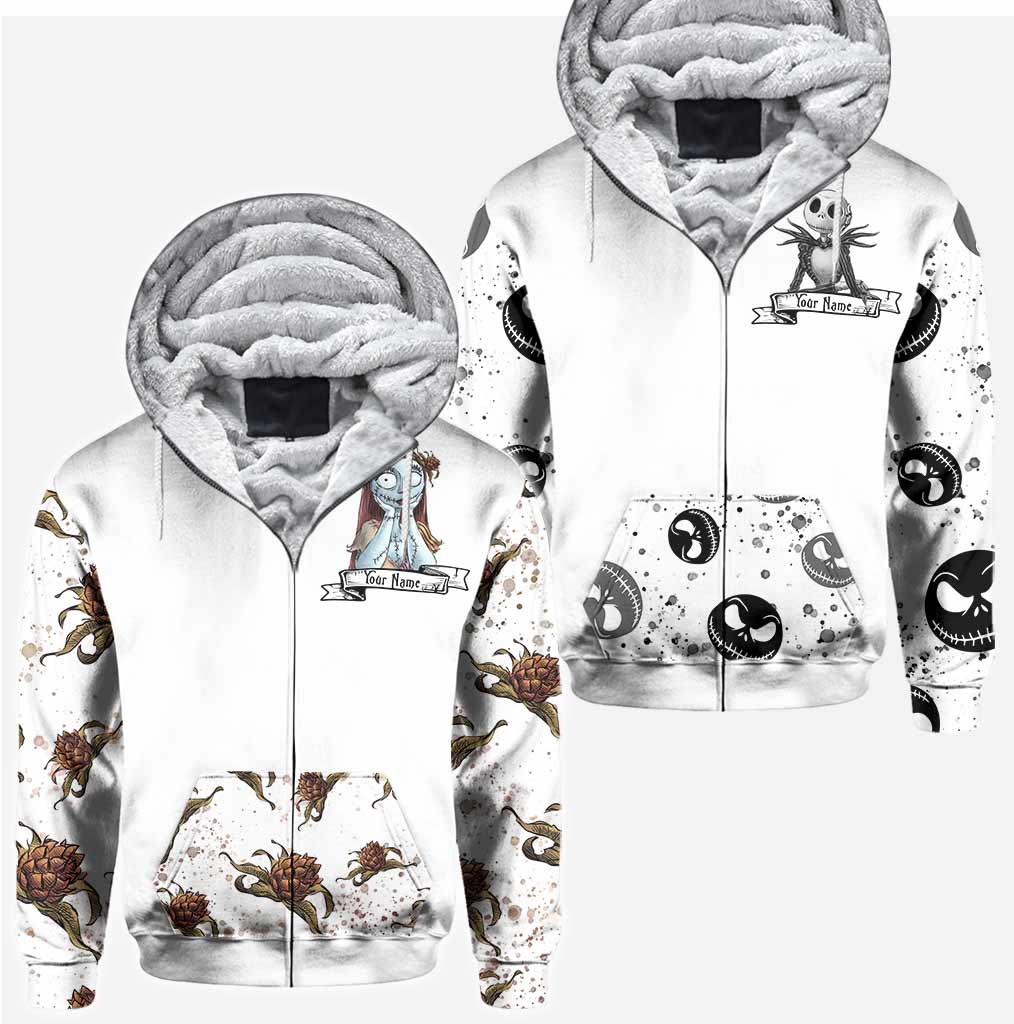 Personalized Nightmare Couple All Over T-Shirt & Hoodie Gift