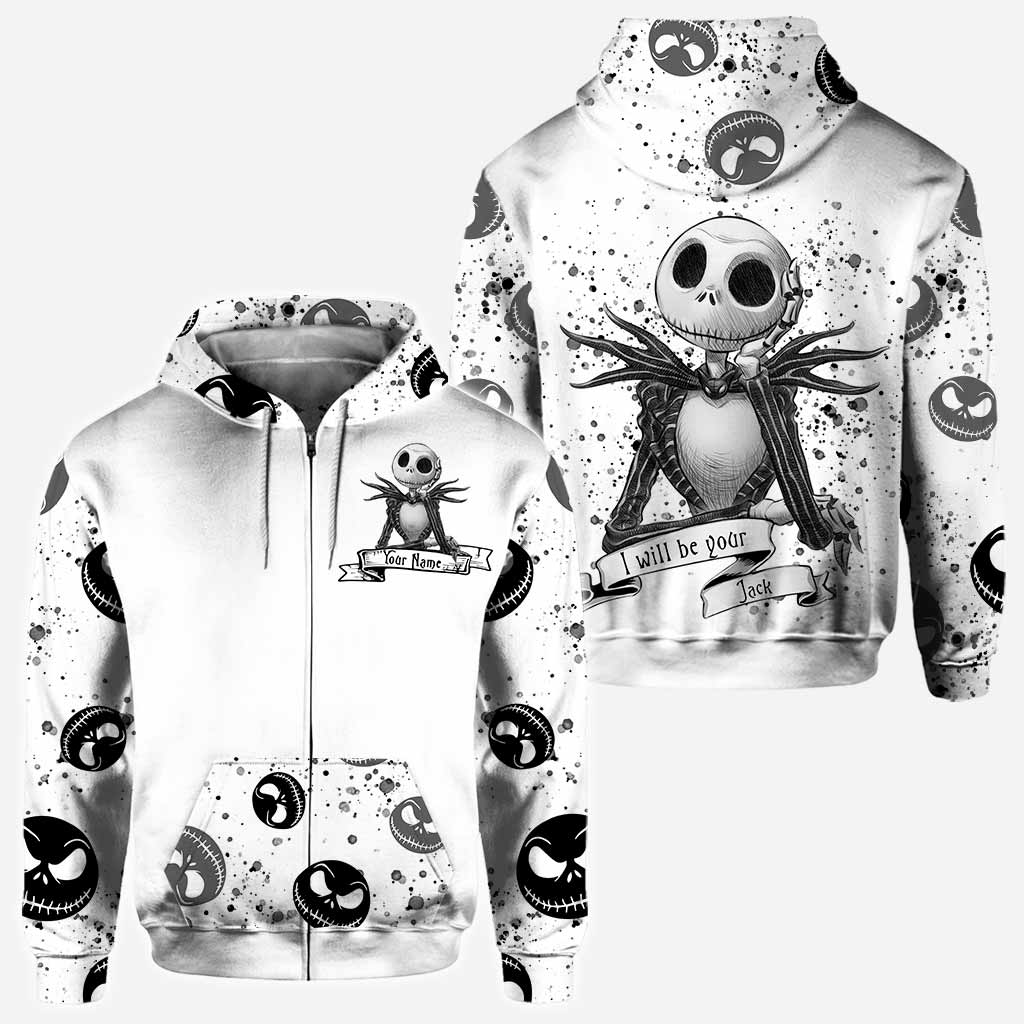 Personalized Nightmare Couple All Over T-Shirt & Hoodie Gift