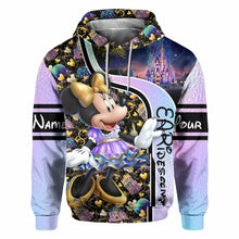 Load image into Gallery viewer, Personalized All-Over Print Hoodie Custom Name Gift for Kids
