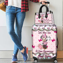Load image into Gallery viewer, Personalized Leather Handbag &amp; Luggage Cover Adventure Gift
