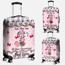 Load image into Gallery viewer, Personalized Leather Handbag &amp; Luggage Cover Adventure Gift
