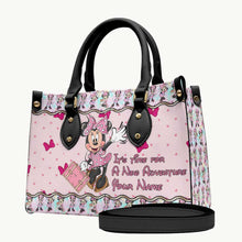 Load image into Gallery viewer, Personalized Leather Handbag &amp; Luggage Cover Adventure Gift
