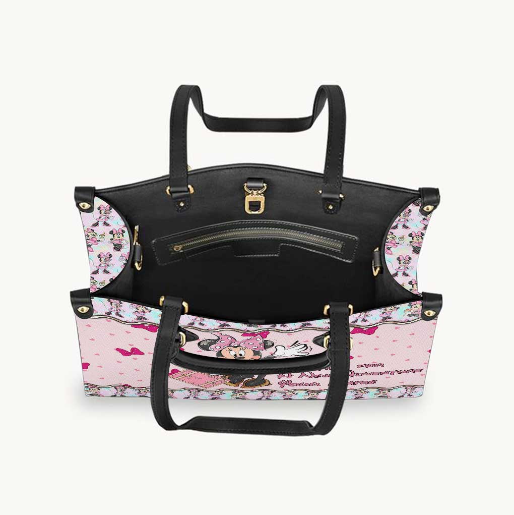 Personalized Leather Handbag & Luggage Cover Adventure Gift