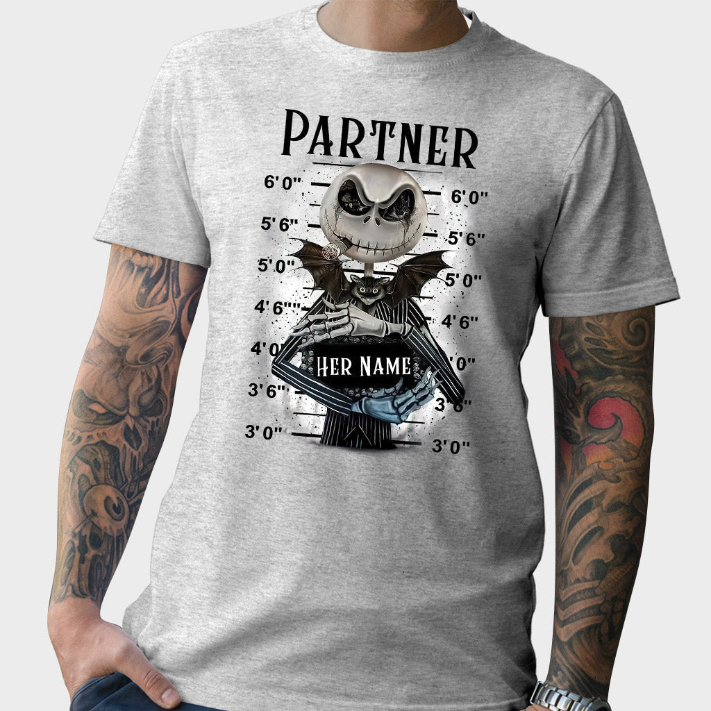 Personalized Partner In Crime T-shirt & Hoodie Gift for Couples
