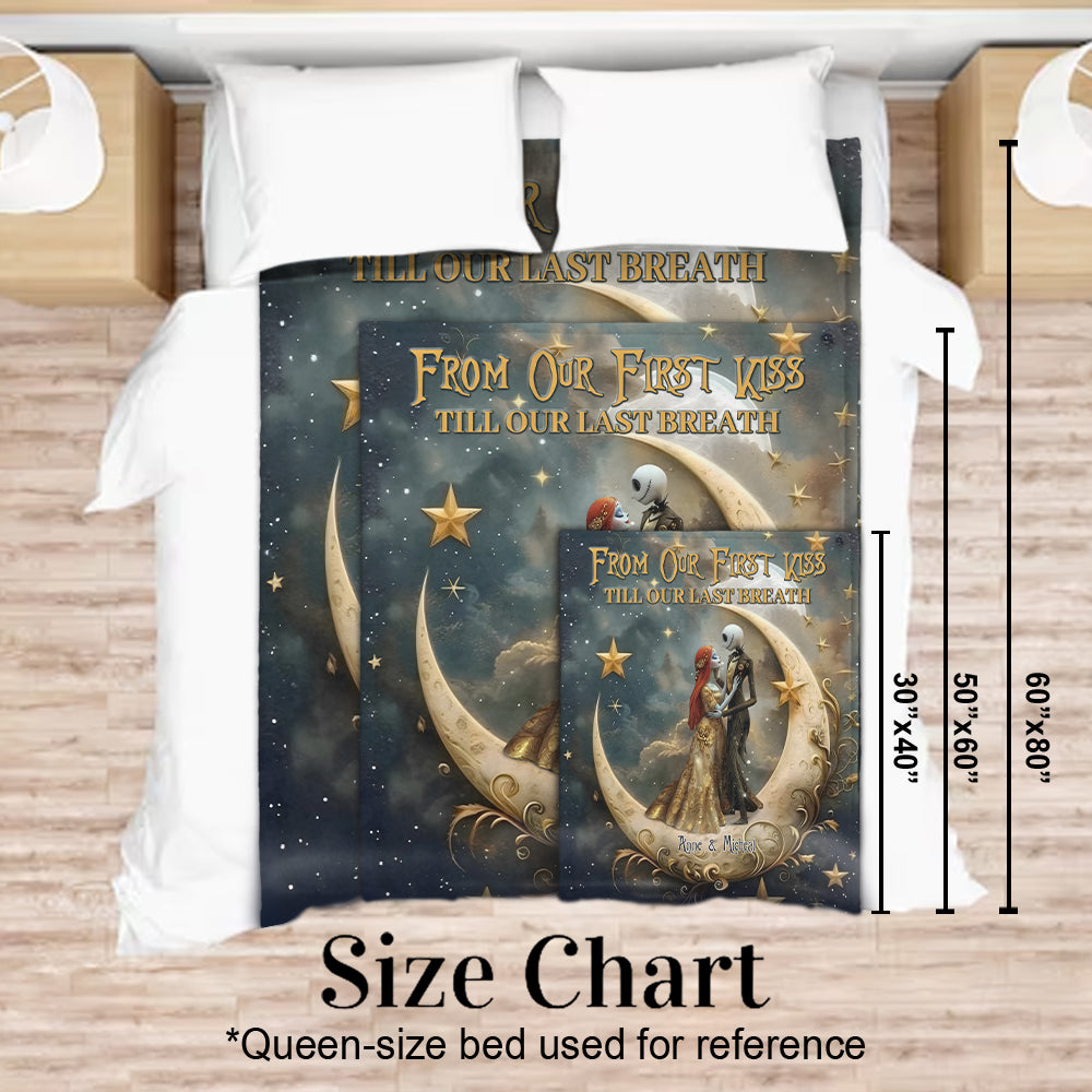 Personalized Nightmare Blanket Last Breath Engagement Wedding Gift