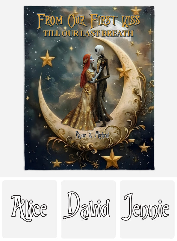 Personalized Nightmare Blanket Last Breath Engagement Wedding Gift