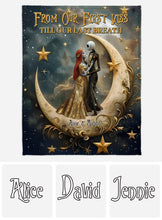 Load image into Gallery viewer, Personalized Nightmare Blanket Last Breath Engagement Wedding Gift
