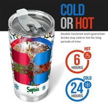Load image into Gallery viewer, Personalized Grinch Christmas Tumbler with Custom Name Gift
