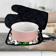 Load image into Gallery viewer, Personalized Nightmare Before Christmas Oven Mitts &amp; Pot Holder Set Gift Idea
