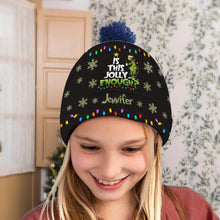 Load image into Gallery viewer, Personalized Christmas Beanie Hat with Custom Name - Cozy Gift Idea
