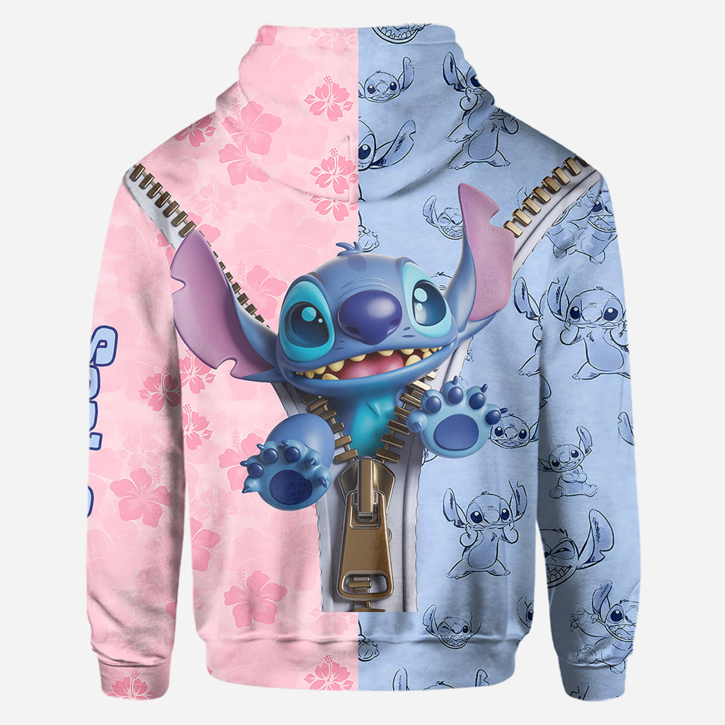 Personalized All-Over Print Ohana Shirt Gift for Family