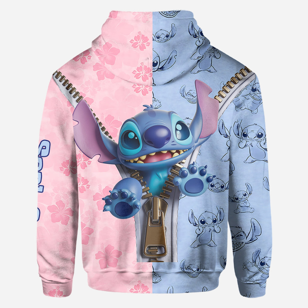 Personalized All-Over Print Ohana Shirt Gift for Family