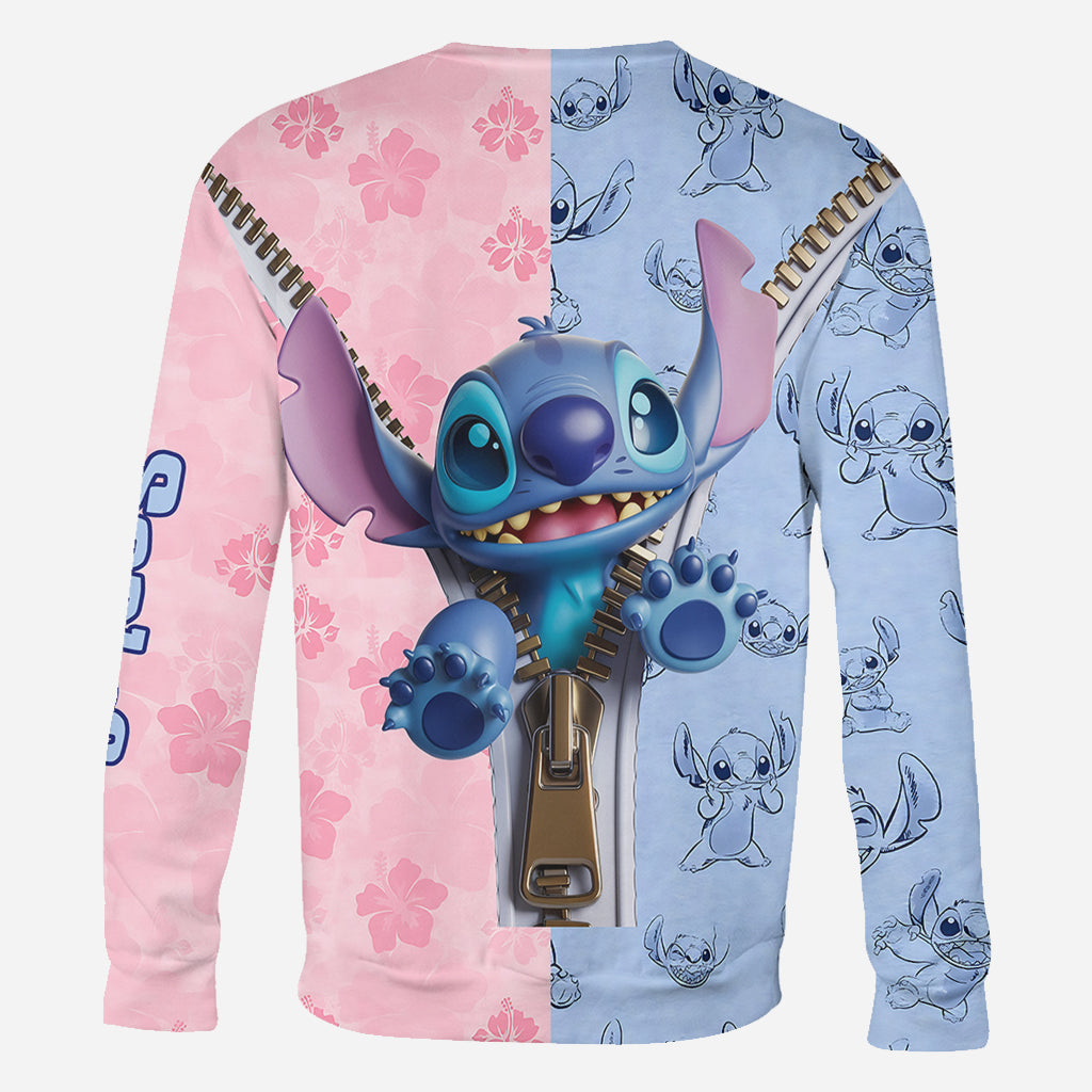 Personalized All-Over Print Ohana Shirt Gift for Family