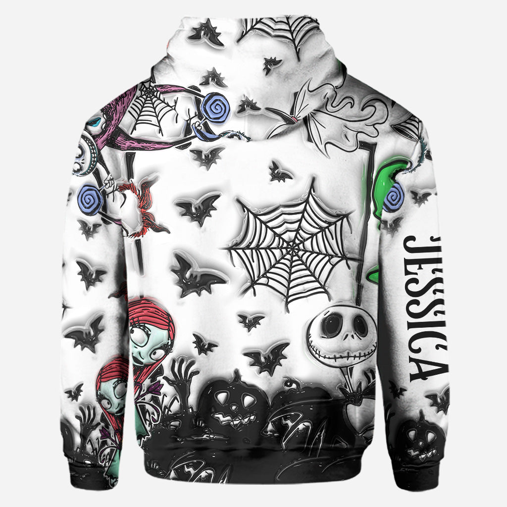 Personalized Nightmare Before Christmas Hoodie & Leggings Set