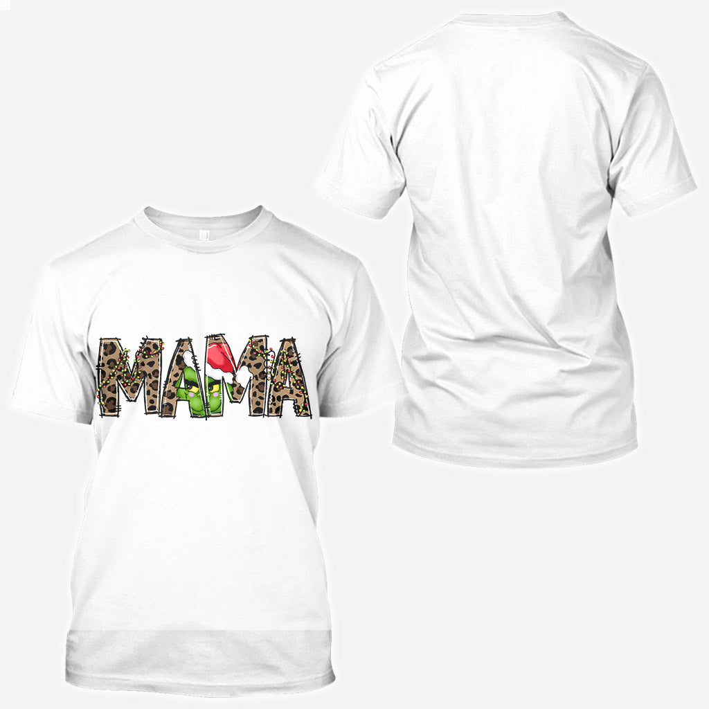Personalized Christmas Hoodie for Mom with Grinch Design