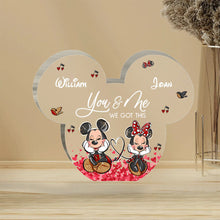Load image into Gallery viewer, Personalized Couple Acrylic Plaque Custom Name Gift
