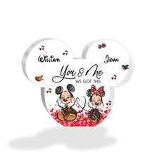 Load image into Gallery viewer, Personalized Couple Acrylic Plaque Custom Name Gift
