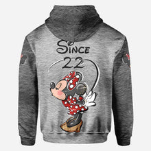 Load image into Gallery viewer, Personalized Couple Mouse All Over T-shirt &amp; Hoodie Gift
