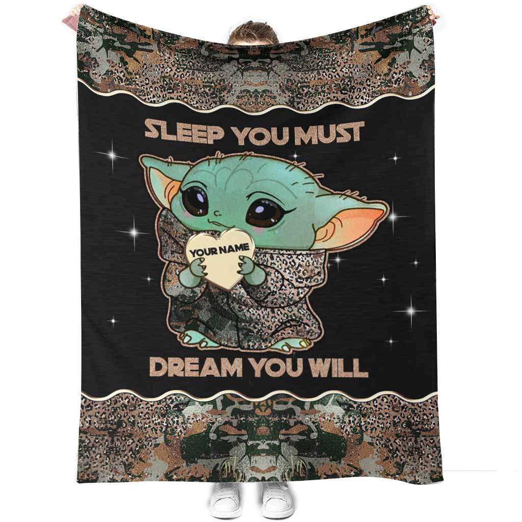 Personalized Soft Fleece Blanket Custom Name Gift for Kids