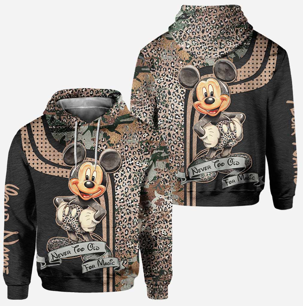 Personalized Mouse Hoodie and Leggings Set Gift for Kids