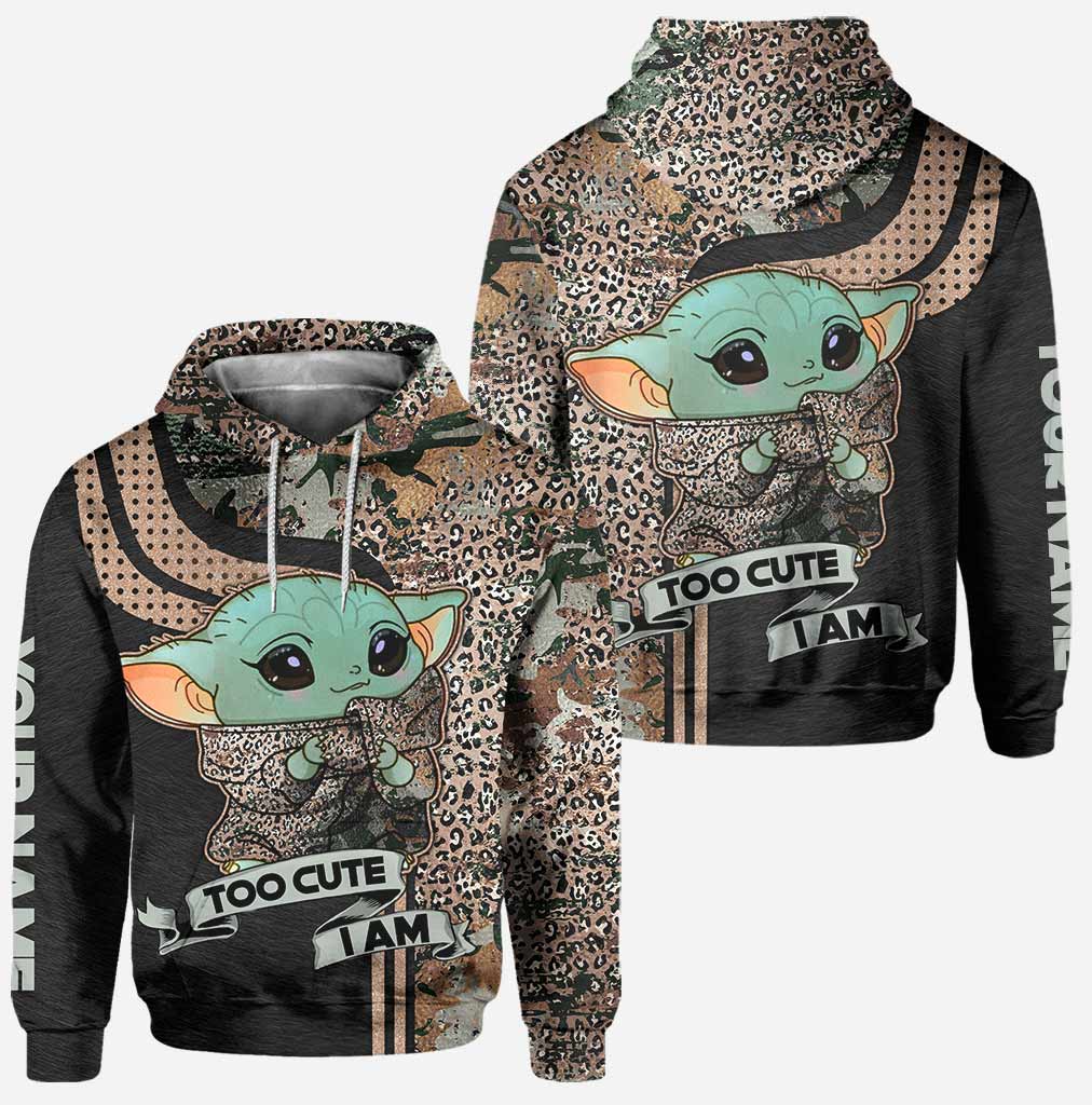 Personalized Hoodie and Leggings Set Cute Design Custom Name Gift for Mom