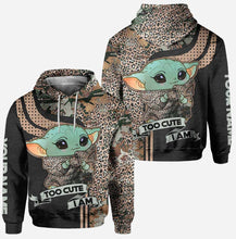 Load image into Gallery viewer, Personalized Hoodie and Leggings Set Cute Design Custom Name Gift for Mom

