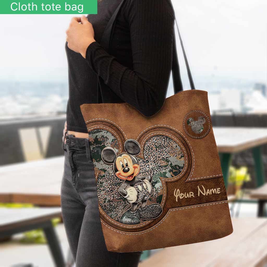 Personalized Mouse Tote Bag with Custom Name | Unique Gift
