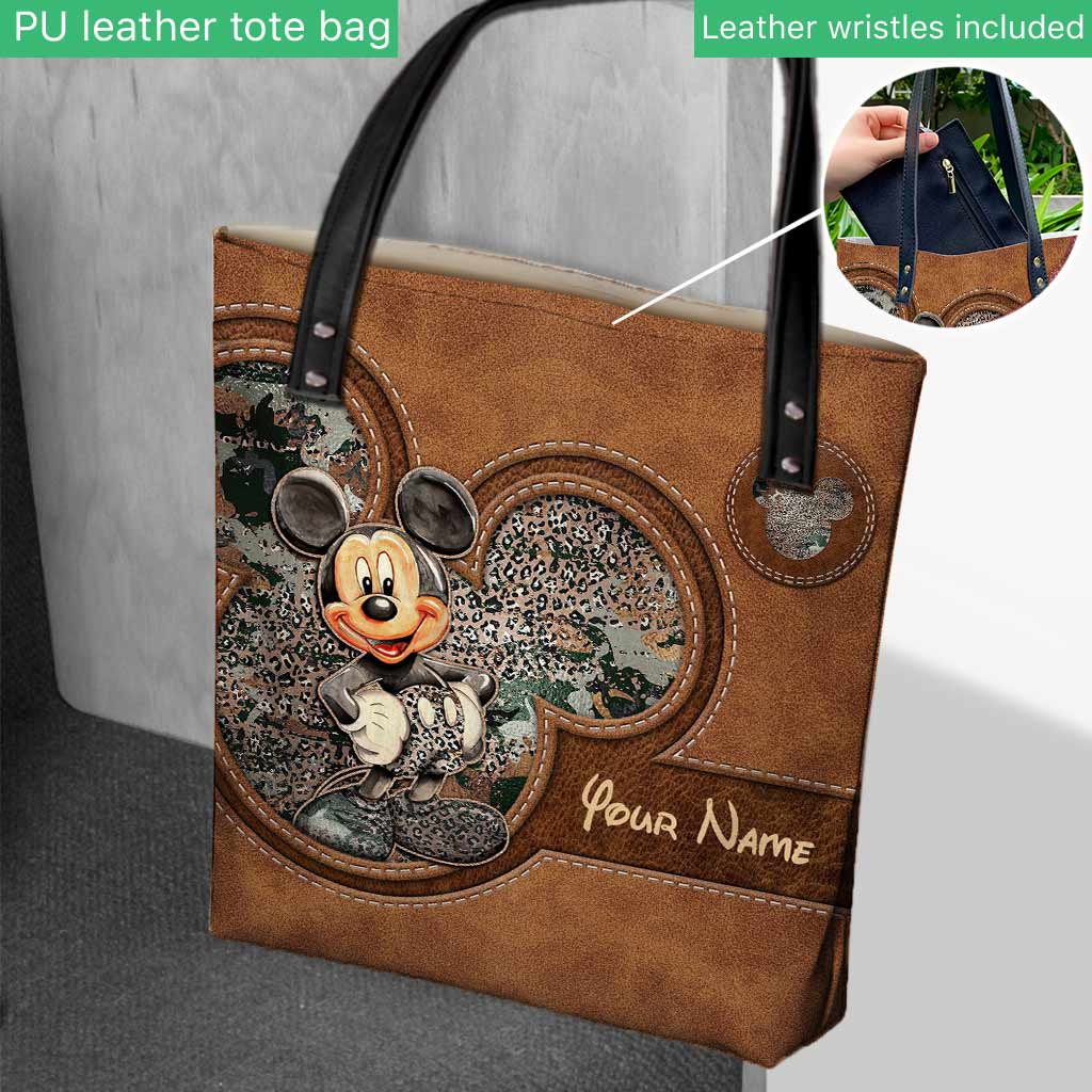 Personalized Mouse Tote Bag with Custom Name | Unique Gift