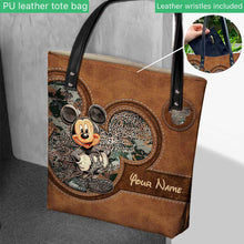 Load image into Gallery viewer, Personalized Mouse Tote Bag with Custom Name | Unique Gift
