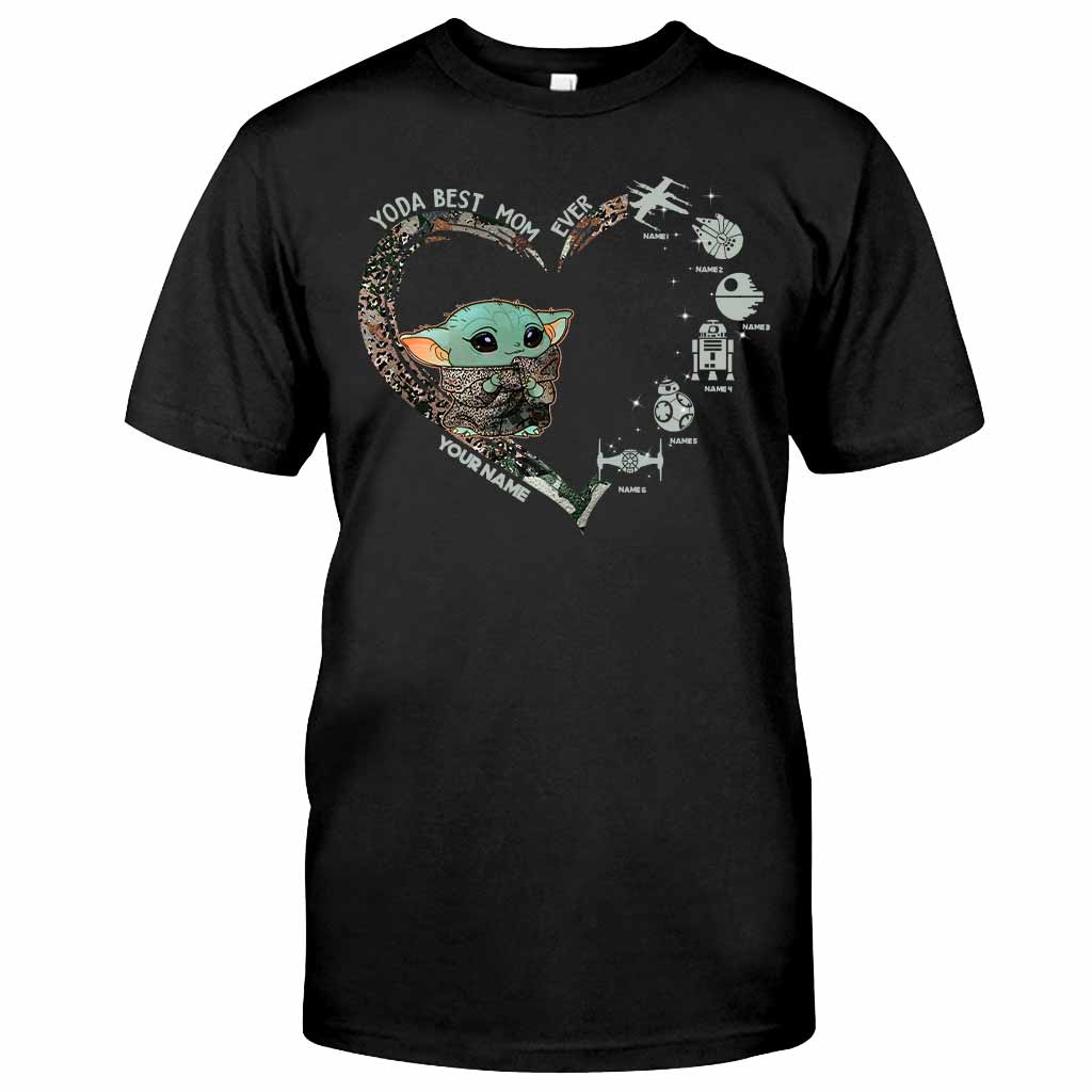 Personalized Yoda Best Mom Ever T-shirt & Hoodie Gift
