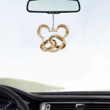 Load image into Gallery viewer, Personalized Couple Mouse Car Ornament Custom Name Gift for Christmas
