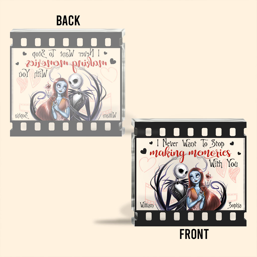 Personalized Custom Shaped Acrylic Plaque Making Memories Gift