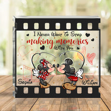 Load image into Gallery viewer, Personalized Acrylic Mouse Plaque Custom Name Gift for Couple
