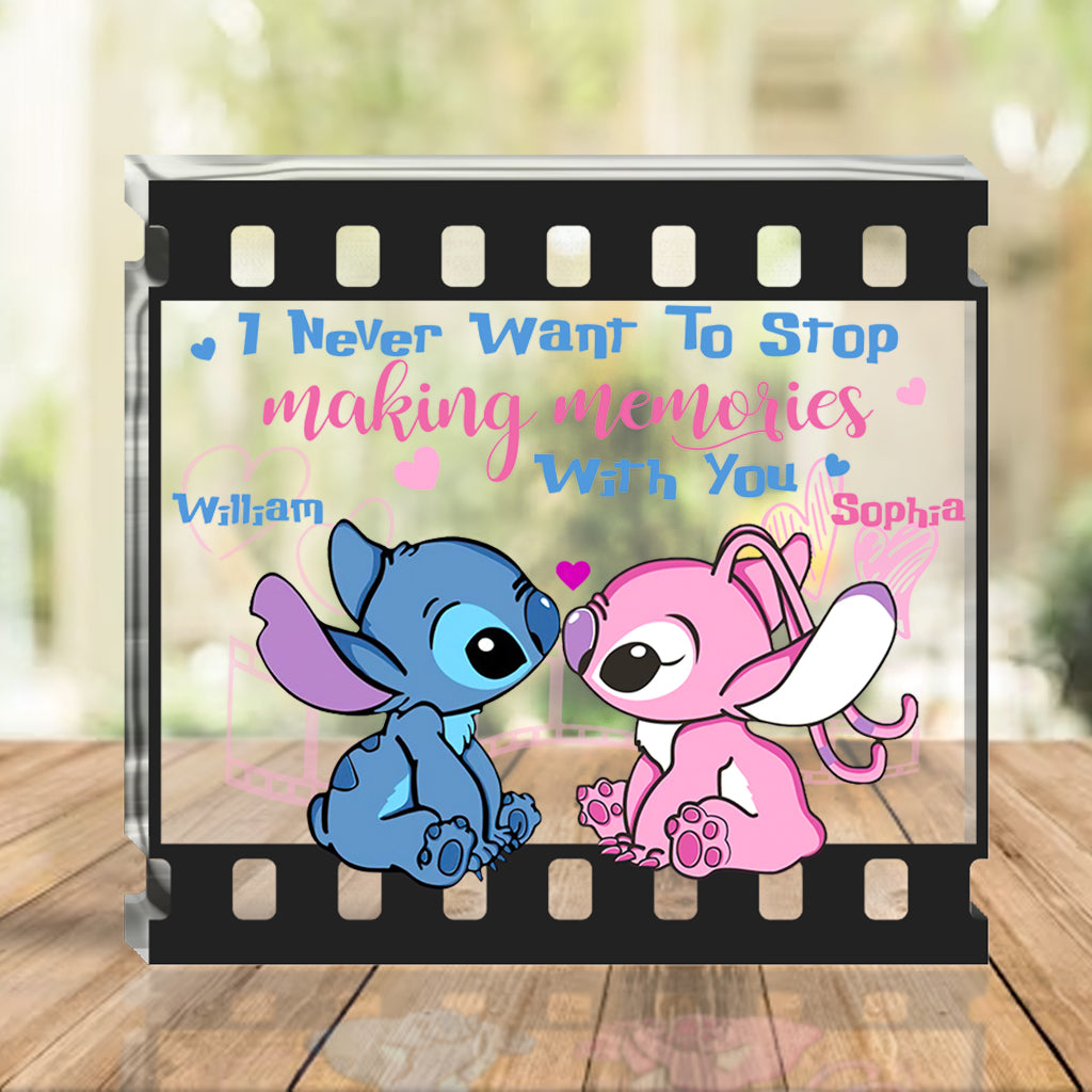 Personalized Acrylic Plaque Custom Name Gift for Couples